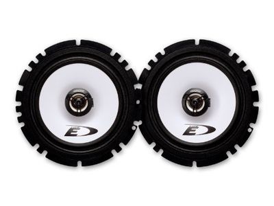 Alpine SXE 1725 S Hauts Parleurs Auto, Noir/argenté