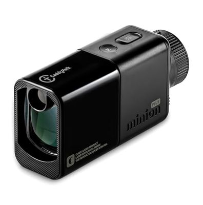 CaddyTalk Minion Plus Laser Telemetro da golf, Nero