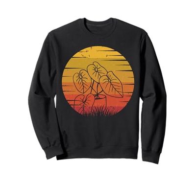 Vintage Sunset Plant Dad Design funny Retro Gardener Sweatshirt