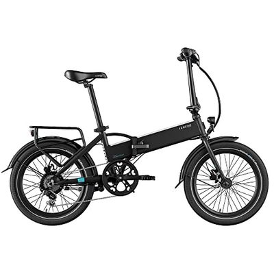 Legend Monza | Ebike vikbar, E vikbar cykel, E-cykel | hydrauliska skivbromsar | Shimano 6-växlad krets | 20 tum | 250 W motor | Onyx Black 14 Ah 504 Wh