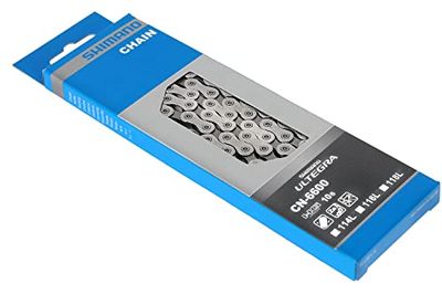 Shimano Ultegra CN-6600 10 3-voudig zwengels, fietsketting, zilver, 114