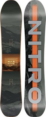 Nitro Snowboards Magnum BRD´25 Allmountainboard, Directional, Cam-Out Camber, All-Terrain, Freeride, Wide, per piedi grandi