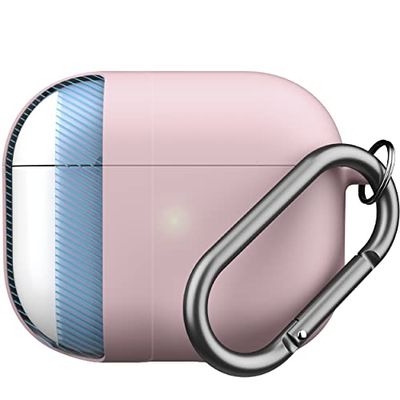 KeyBudz - PodSkinz HyBridShell Series Keychain Case - Premium Hard Shell Triple Layer Case for Your Airpods 3 (Color: Pa