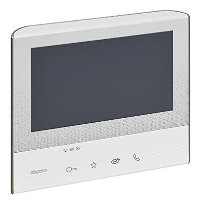 Bticino Linha 3000 Monitor mãos-livres c300 x 13e 2 fios claro l3000