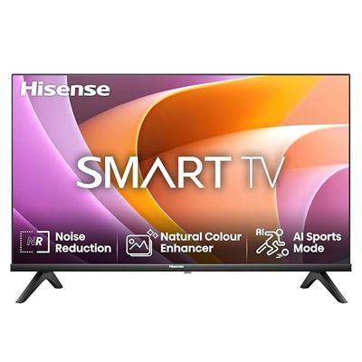 Hisense TV 32 inch HD Ready 32E43NT Smart TV VIDAA U7 Game Mode, werkt met Alexa, DVB-T2/S2 HEVC 10 Tuner, Lativù