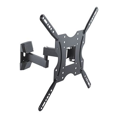 PureMounts FM11-400 Suporte de parede para TV com 66-132 cm (26-52"), VESA: 400 x 400, inclinável: 3°/-10°, orientável +/-90°, distância da parede: 62-309 mm, carga máxima: 20 kg, preto