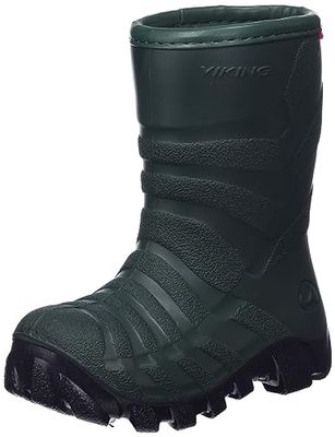 Viking Ultra warme sneeuwlaars, kaki/zwart, 3 UK Kind, Khaki Zwart, 3 UK Child