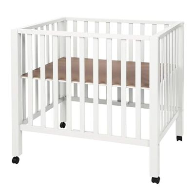 ARANAZ S.L. MANUFACTURAS DE LA MADERA Parque Ocean con 3 Posiciones de Altura Blanco, 79x98x88