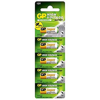 GP Hoogspanningsaccu 23A, 5 stuks