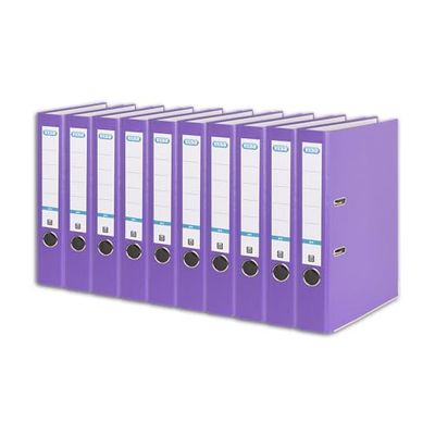 Elba Smart Pro Lever Arch File A4, Wide Removable Spine Label, 100202154 Violett