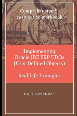 Implementing Oracle JDE ERP UDOs