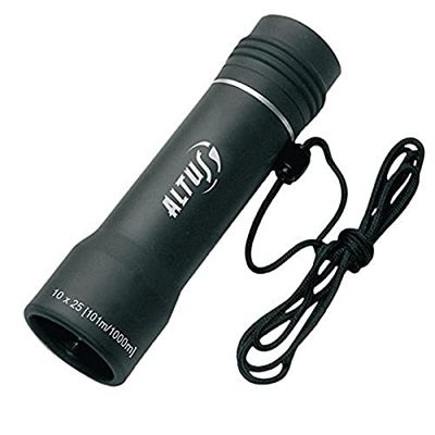 Altus 5050100-Binocoli, 10 x 25, Colore: Nero