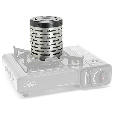 CAMP4 70656 Inoxidável aço brilhante faísca cozinha adaptador, 12 cm Ø