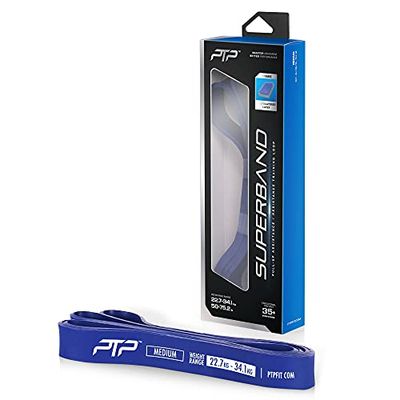 PTP Uniseks - Superband fitnessbanden voor volwassenen, blauw, OS