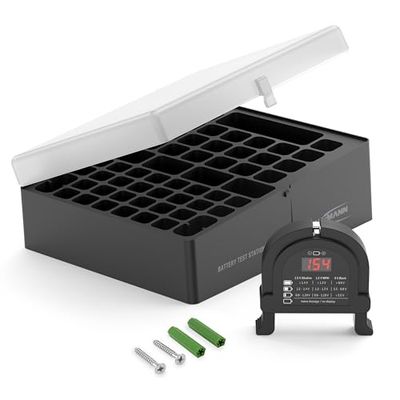 Ansmann 1900-0041-1 preto, branco - medidor de energia e bateria (LCD, 138 mm, 173 mm, 63 mm, 302 g)