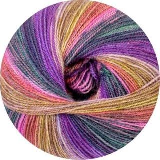 Hilo de merino con degradado, línea 97 Starwool Lace Color 120, hilo de encaje de lana merino para tejer o ganchillo
