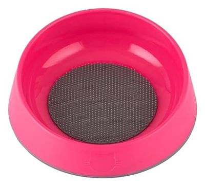 USWT Oh Bowl OB6001PK Fresh Breath Cat Bowl - Cuenco para Gatos, Color Rosa, Talla única