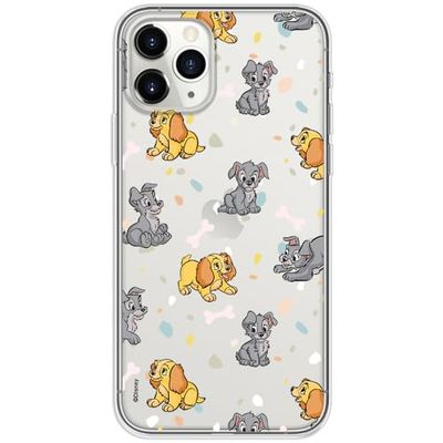 ERT GROUP mobiel telefoonhoesje voor Apple Iphone 11 PRO MAX origineel en officieel erkend Disney patroon Lady and the Tramp 002 aangepast aan de vorm van de mobiele telefoon, gedeeltelijk bedrukt