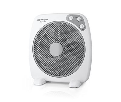 Orbegozo BF 0140 Ventilator met 3 snelheden, draaifunctie, timer, bladgrootte van 40 cm, 60 W, zwart