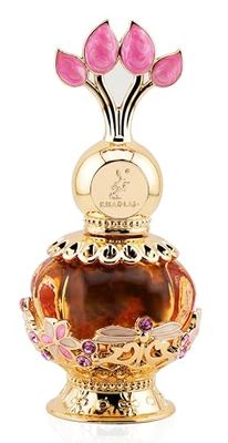 KHADLAJ - Huile Parfumée Concentrée | Musc Rose Délicat et Durable | Formule Non Grasse | Flacon Élégant | Parfait pour le Rituel Quotidien
