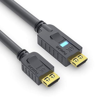 PureLink PI2010 Actieve HMDI-kabel, High Performance (18 Gbps max 20 m, 10,2 Gbps max 30 m), HDR, 25,0 m, zwart