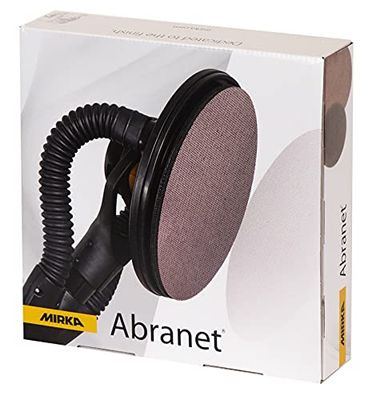 MIRKA Abranet Disques abrasifs filet Ø 225 mm autoagrippant - grain P320-25 pces - pour poncer le bois, le mastic, la peinture, le plastique - 5422302532