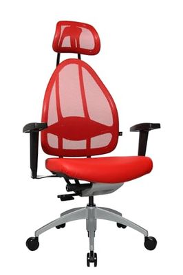 Topstar J170TS01 Open Art 10 Chaise de Bureau Rouge 50 x 48 x 144 cm