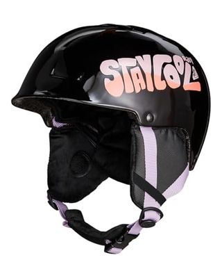Roxy Happyland Sport Helmet Fille, Discreet Mauve, L/XL