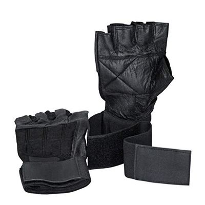 Handschoenen Top Profi met bandages polsbandages training trainingshandschoenen paar, M