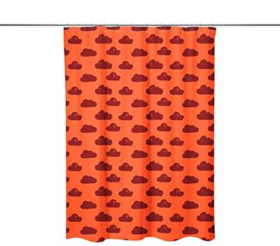 Bonamaison Tenda da Doccia Impermeabile, Resistente alle Muffe, Facile da Pulire, Tenda da doccia Stampata Digitalmente, Lavabile, Dimensioni 150x200, 1 Pezzo - Prodotto e Progettato in Turchia