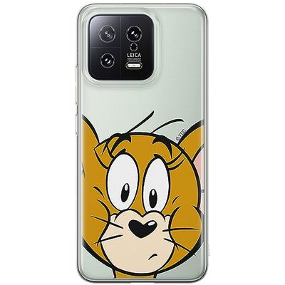 ERT GROUP mobiltelefonfodral för Xiaomi 13 originalt och officiellt licensierat Tom & Jerry mönster Jerry 002 optimalt anpassad till formen på mobiltelefonen, gedeeltelijk transparant