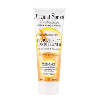 Original Sprout Tahitian Luscious Island Ultra-Rich Conditioner 236 ml - Free & Clean – No Parabens, Nanoparticles, Gluten or Dairy