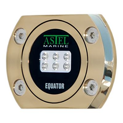 Astel Marine Uniseks Equator MSR0640 AB2M onderwater licht, brons, RGB, één maat