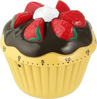 Zenker Temporizador cozinha forma Cupcake, ABS, 7 x 7 cm