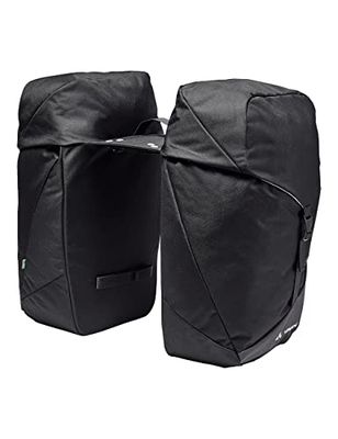 VAUDE TwinRoadster - Bolsa de sillín (Talla única), Color Negro