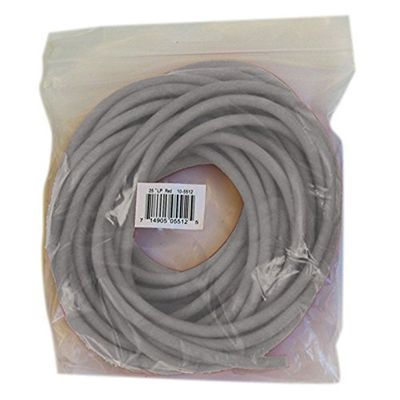 Power Tube – Fitness Tube, Cando® motståndstränare för funktionell träning – längd 7,6 m – silver (mycket tungt)
