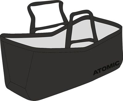 ATOMIC Revêtement résistant à l'eau et aux Taches - Compartiment Extra Large - Noir - 800 x 400 x 430 cm, Noir, Sacs & Packs