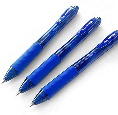 Pentel BL107 Energel X 0.7 Stylo roller à encre gel, Bleu