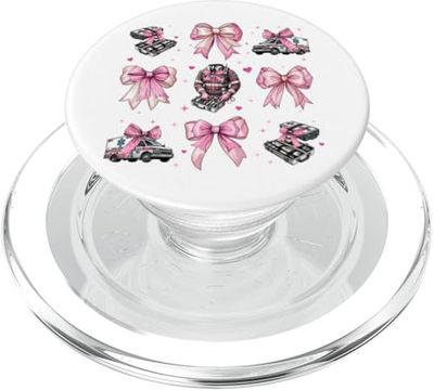 EMT Emergenza Medico Tecnico Ambulanza Ragazza Coquette Bow PopSockets PopGrip per MagSafe