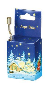 Fridolin 59454 "Jingle Bells kerstdoos" muziekdoos
