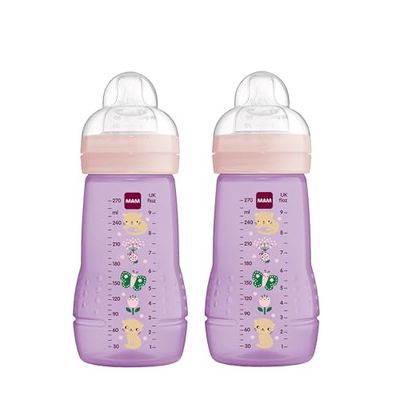 MAM Easy Active Baby Bottle 270 DP girl