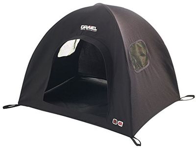 Gravel Dogs Technology 300150NOI Casa para Perro, M, Negro