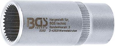 BGS 5350 | Dopsleutel veeltand voor injectiepompen bij Mercedes-Benz dieselmotoren | 33 tanden