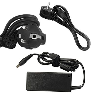 Leyf Bloc d'alimentation pour Ordinateur Portable Samsung 19 V 3,15 A 60 W AC 100-240 V 50/60 Hz Compatible avec Samsung LT-GT-VM-M-P-Q-R-S-U-X Serie