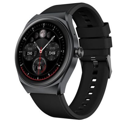 Celly, Reloj Inteligente para Hombre y Mujer con podómetro, rastreador de Actividad y GPS, Resistente al Agua, duración de la batería hasta 5 días, Color Negro