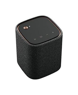 Yamaha WS-B1A Portable Bluetooth Speaker, Wireless Speaker with Waterproof Design, IP67 and Clear Voice, Up to 12 Hours of Autonomy, Charcoal Grey