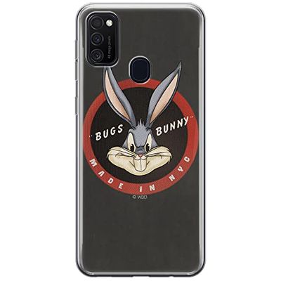 ERT GROUP mobiel telefoonhoesje voor Samsung M21 origineel en officieel erkend Looney Tunes patroon Bugs 006 optimaal aangepast aan de vorm van de mobiele telefoon, hoesje is gemaakt van TPU