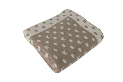 Homemania Coperta Softy da Divano, Camera, Soggiorno - Beige in Acrilico 90 x 90