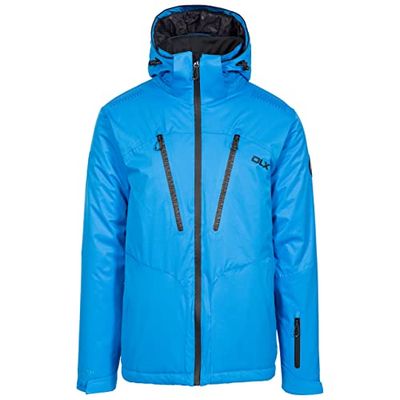 Trespass DLX Giacca da sci da uomo impermeabile antivento con bandiera