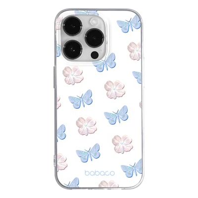 ERT GROUP mobiltelefonfodral för Apple Iphone 14 PRO originalt och officiellt licensierat Babaco mönster Flowers 043 optimalt anpassad till formen på mobiltelefonen, fodral tillverkad av TPU-plast